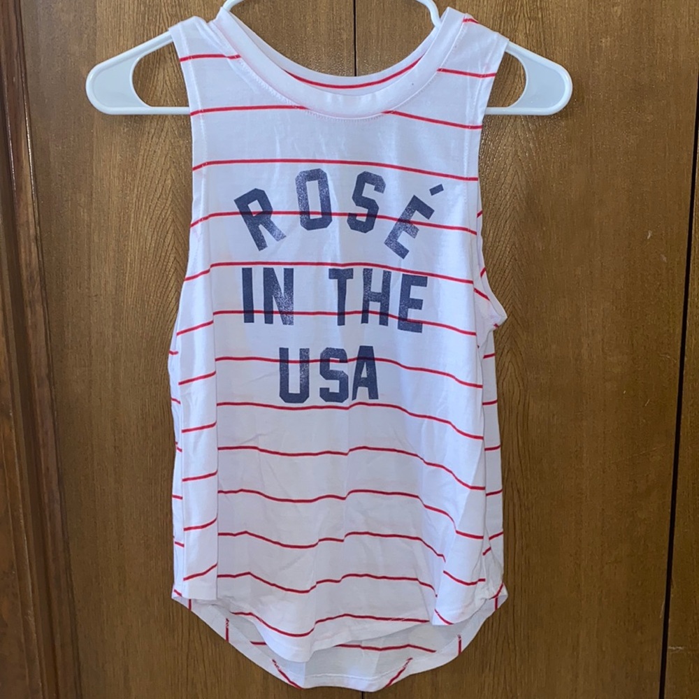 Red, White, and Blue Tank Top